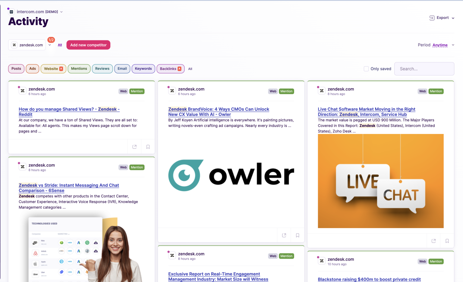 Monitor Competitors' Marketing Strategy with AI Competitors App
