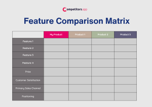 feature comparison matrix