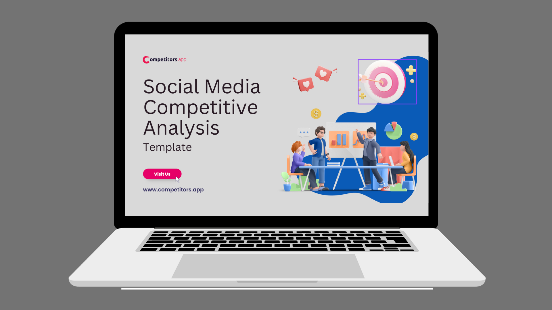 social media competitive analysis template