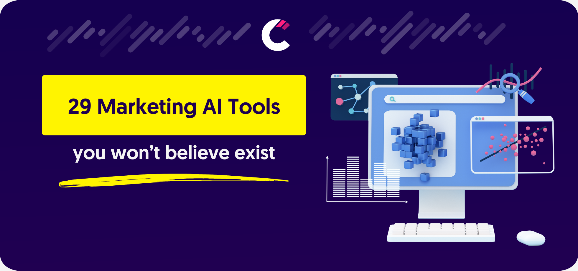 29 Marketing AI tools you won't believe exist