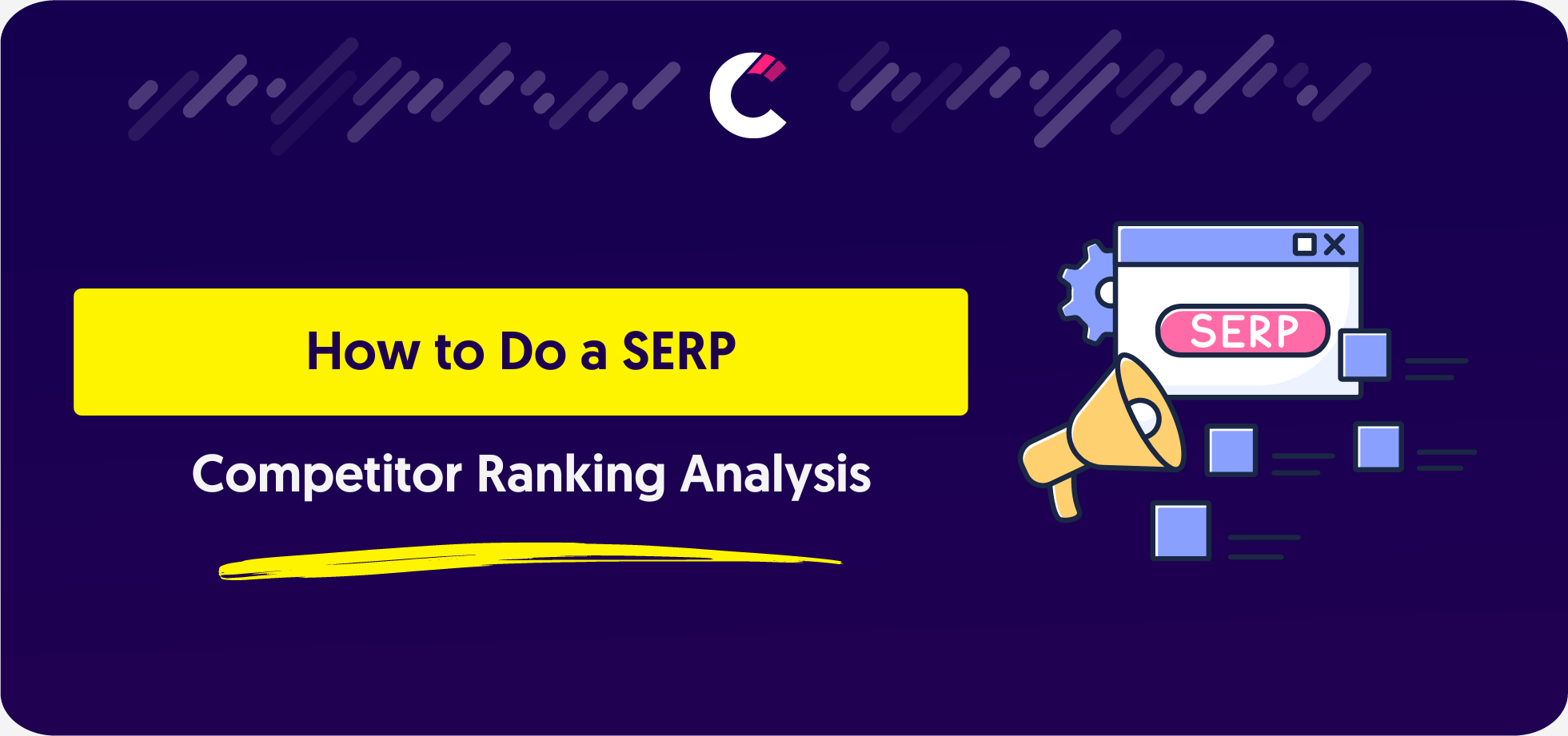 how to do a serp competitor ranking analysis