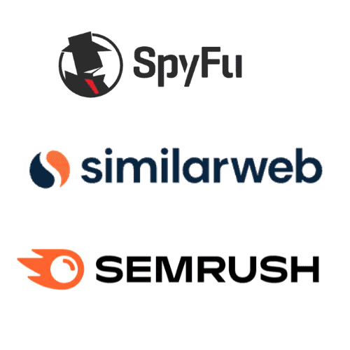 spyfu similarweb semrush logos
