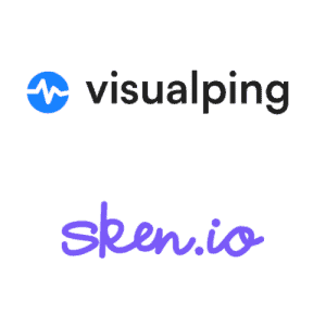 visualping sken.io logos